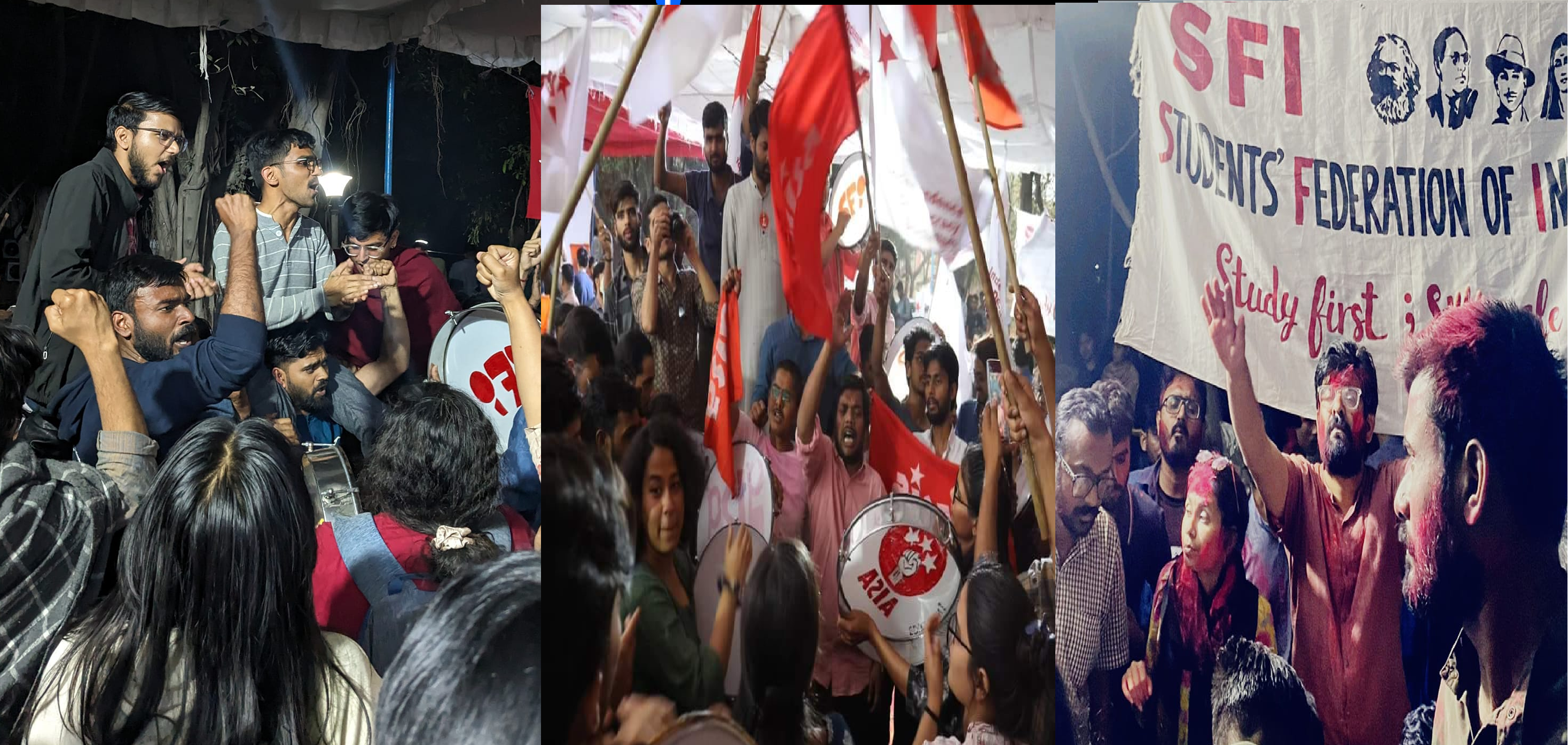 Bapsa JNUSU Election Results: Left, BAPSA Student Groups Decimate RSS' ABVP ...