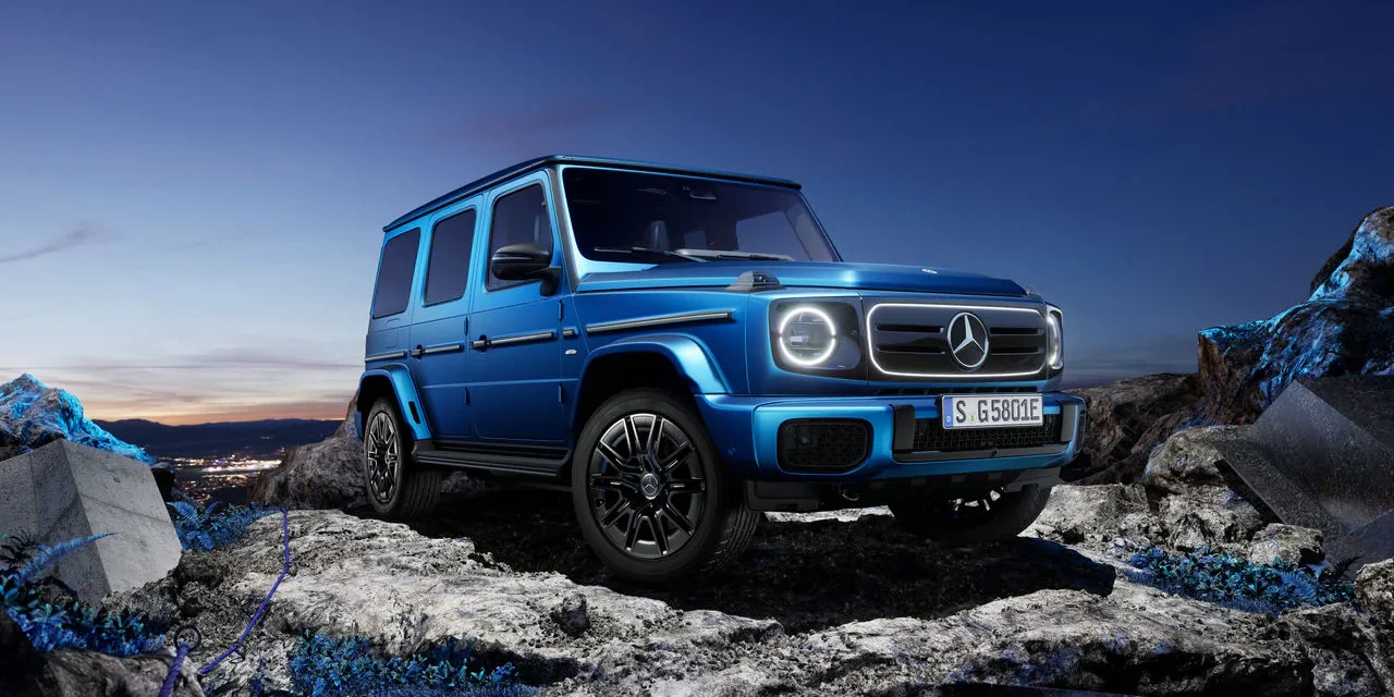 The Electric Powerhouse: Mercedes Benz G-Wagon EQ G580 Breaks Cover ...