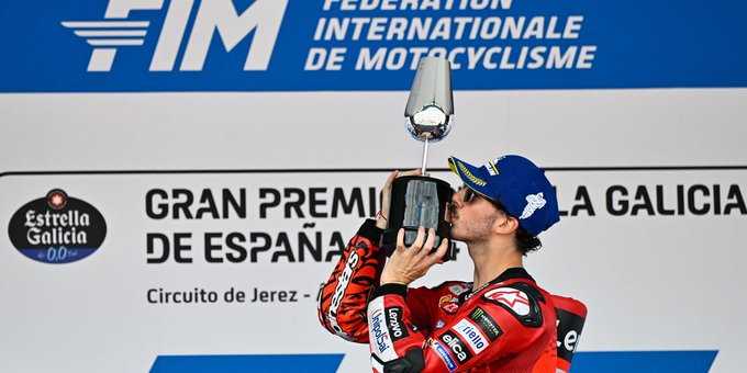 Moto GP: Francesco Bagnaia Edges Marc Marques To Win Spanish Grand Prix (Courtesy: Moto GP)